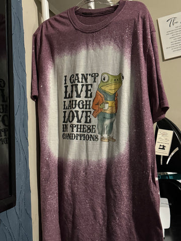 Med Live Laugh Love Tee