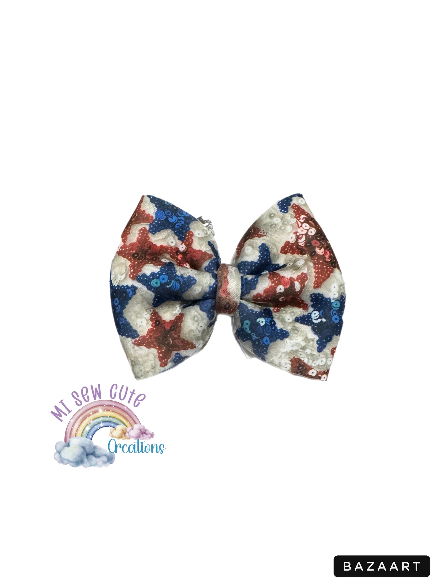 4th of July Hair Bow