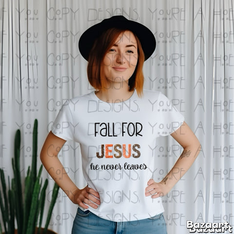 Fall For Jesus Tee