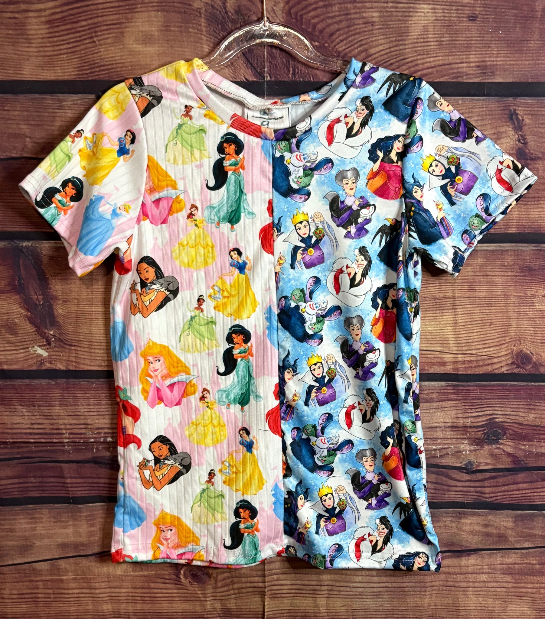 Size 8 1/2 Villian 1/2 Princess Tee