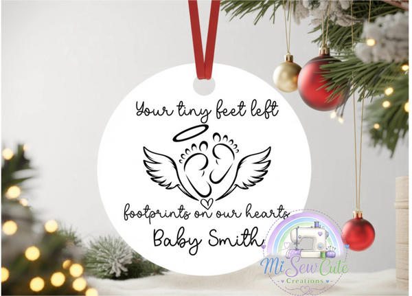 Infant Loss Awareness Ornaments
