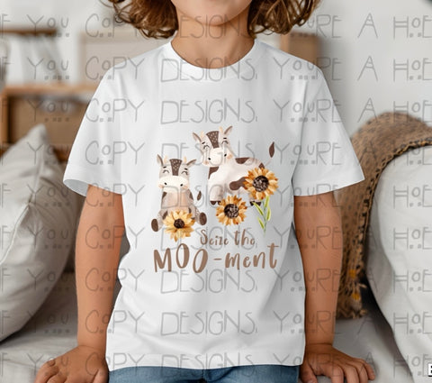 Youth Seize The Moo-ment Tee