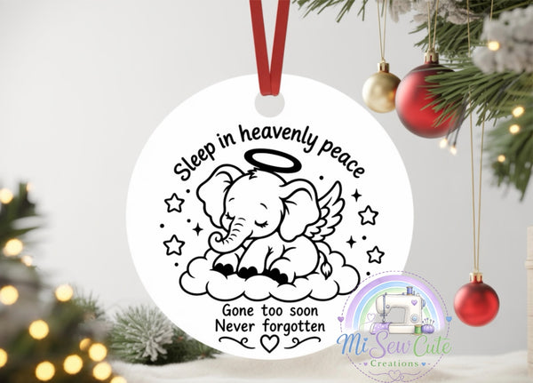 Infant Loss Awareness Ornaments