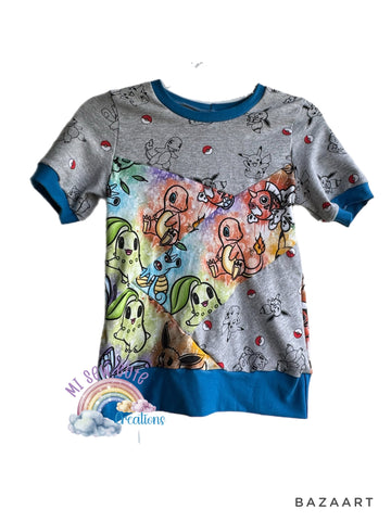 5T Poke Monsters Scrappy Tee