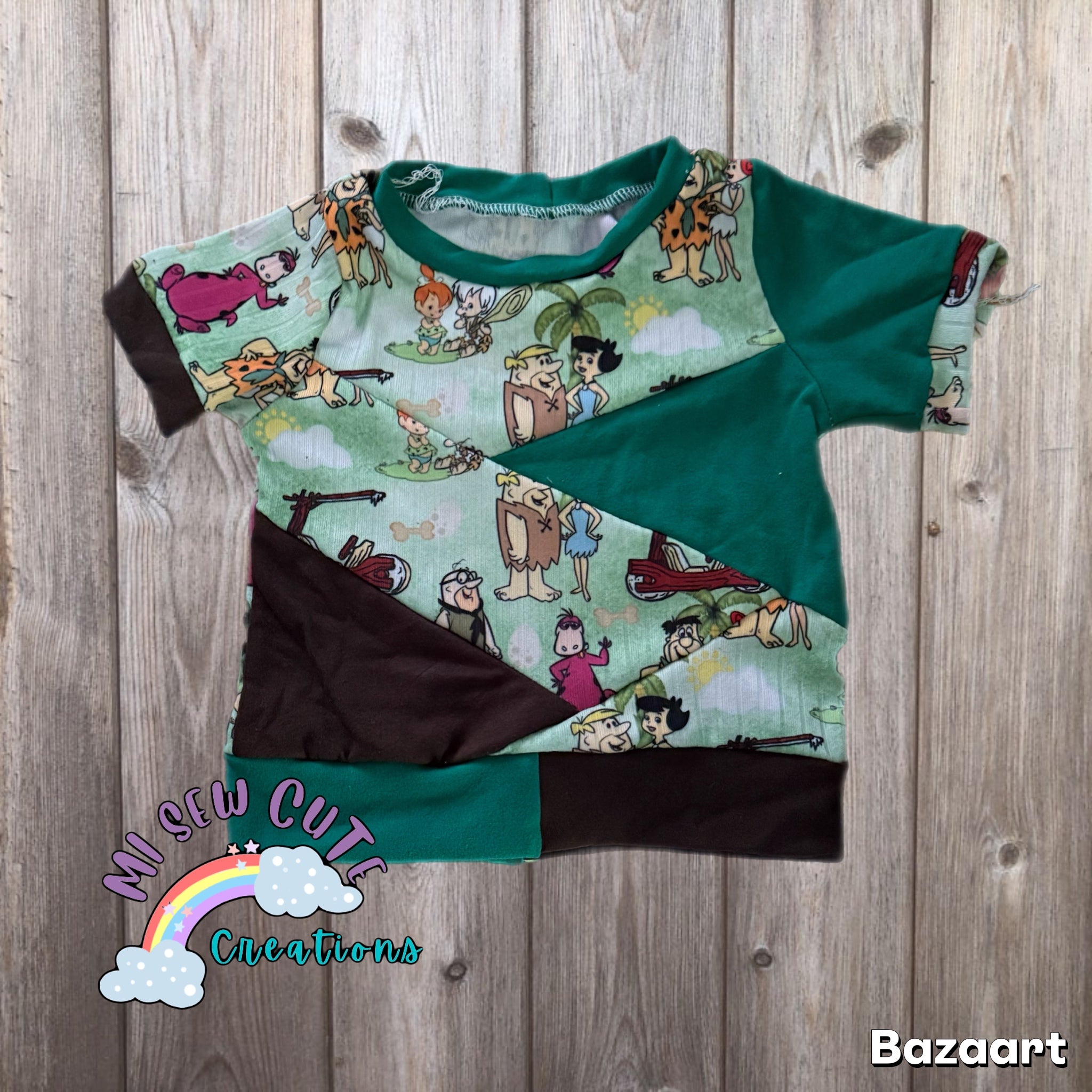 12/18M Prehistoric Family Scrappy Tee