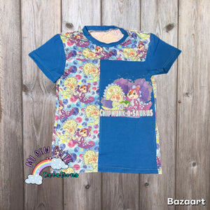Size 6 Dino Chipmunk Tee