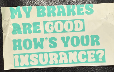 Insurance Decal