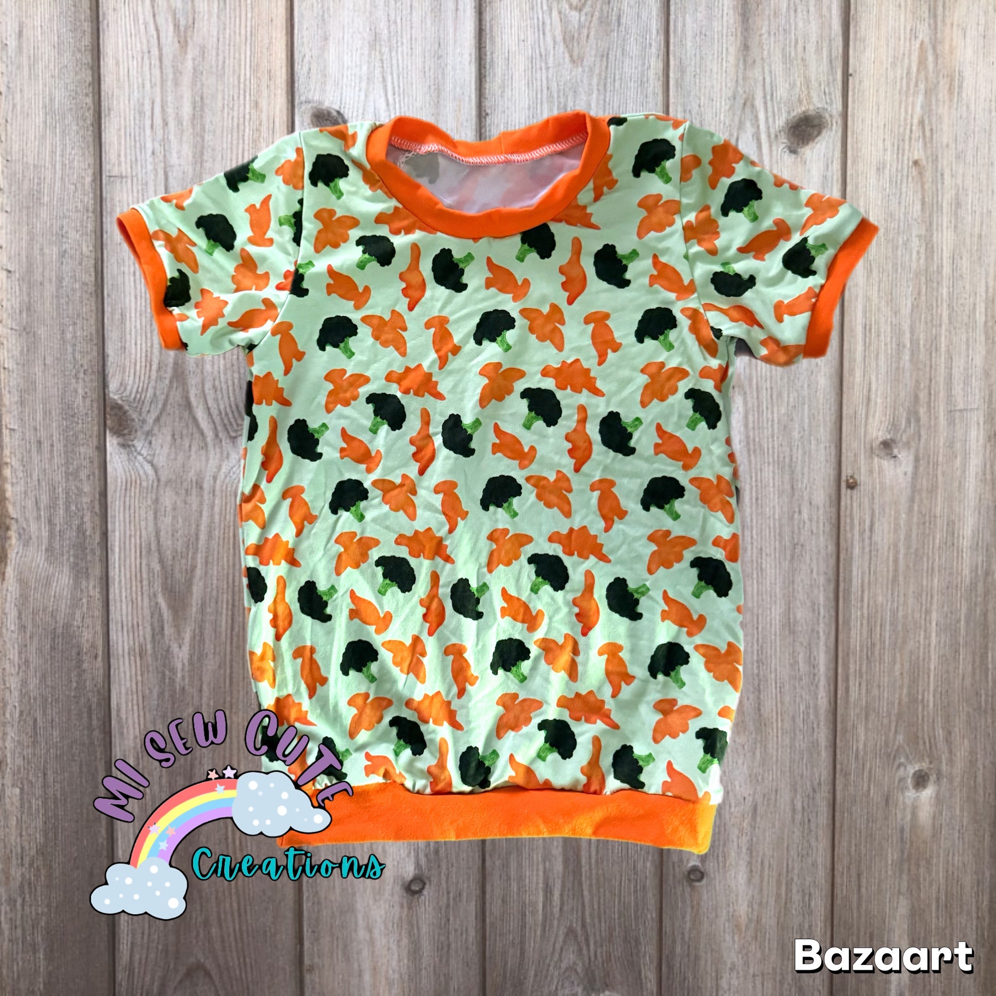 3/4t Dino Nugget Tee