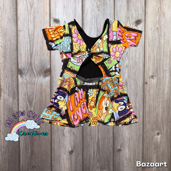 8/9 Heeler Affirmation Peplum
