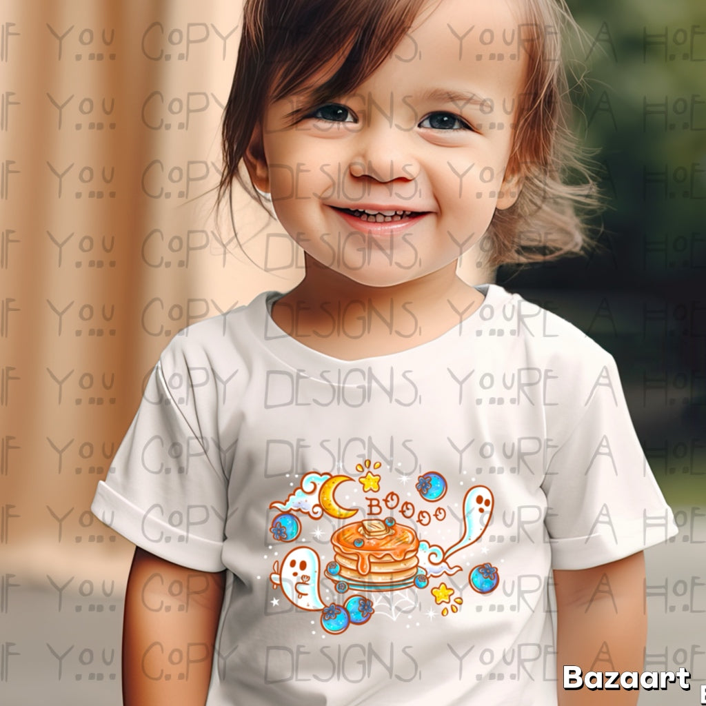 Toddler Booo Berry Pancakes Tee