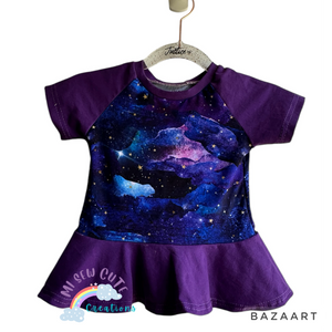 12M Galaxy Peplum