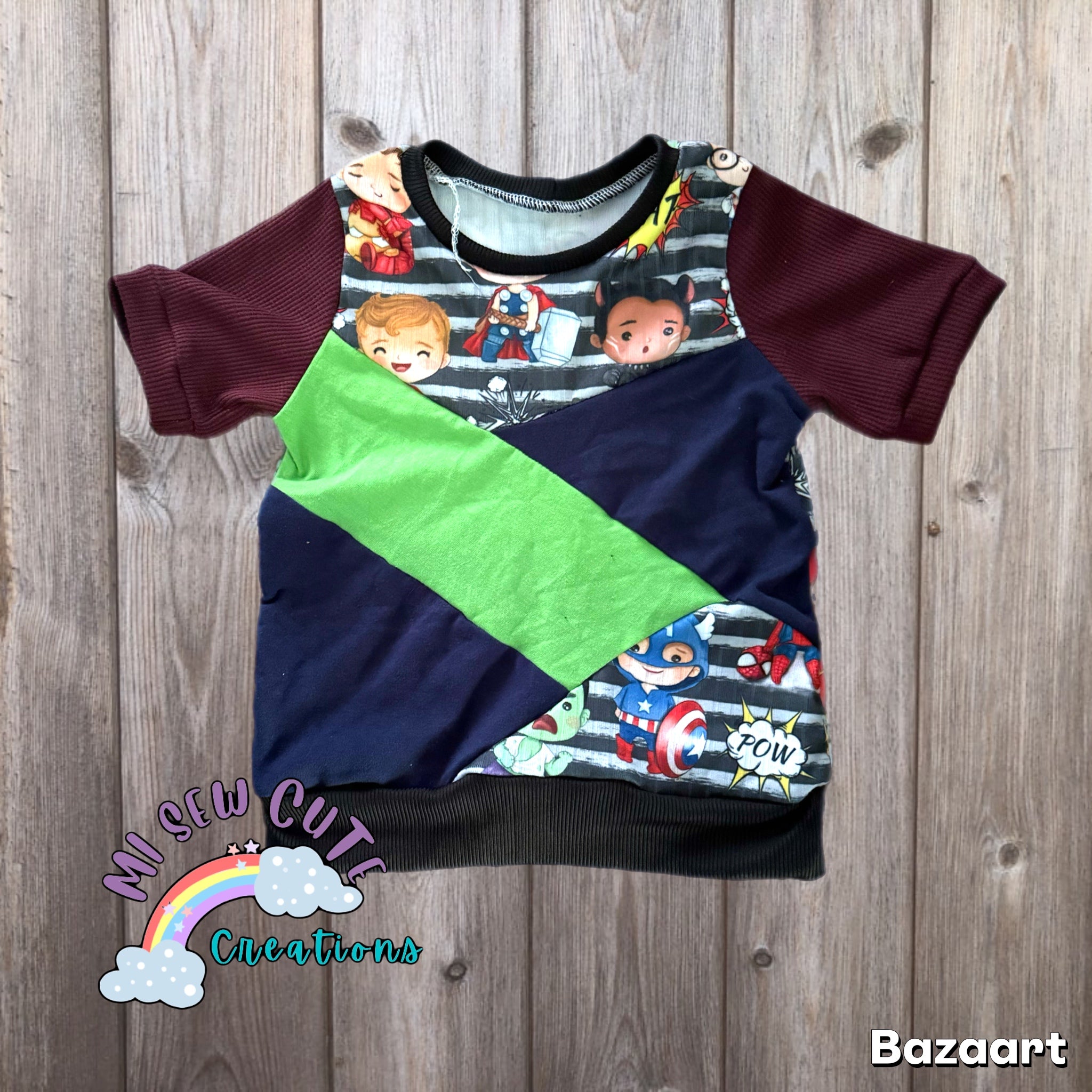 3T Little Hero’s Scrappy Tee