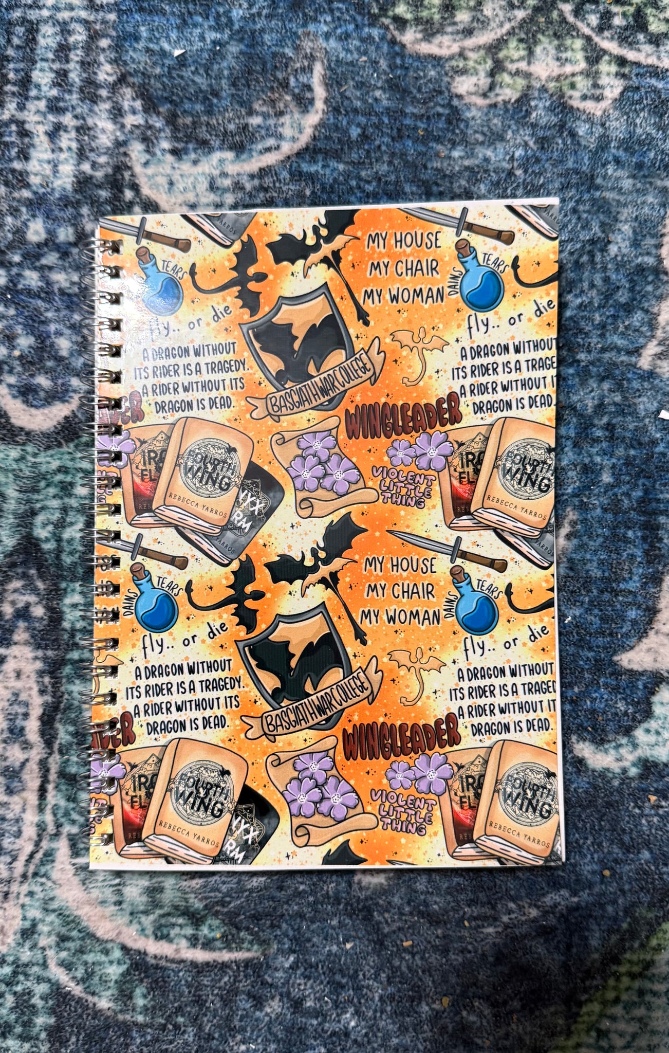 4th Wing Note Book