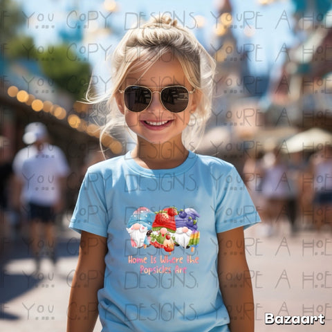 Home Is Where The Popsicles Are Tee