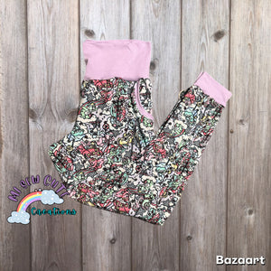 Lrg Christmas Care Bears Joggers