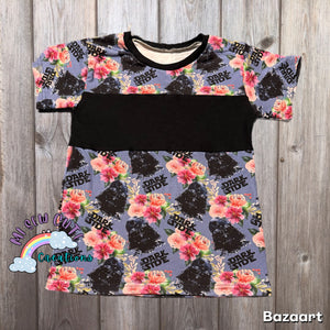 Size 10 Floral Vader Tee