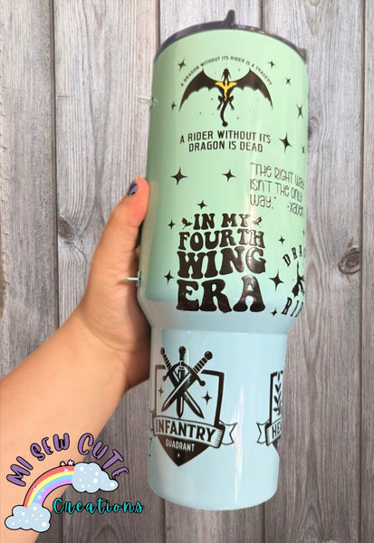 40oz 4th Wing Tumbler