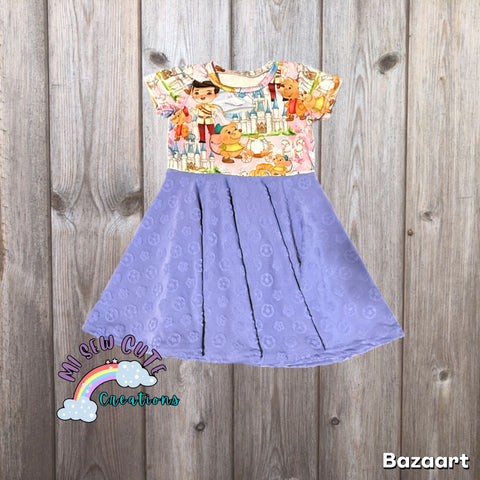 2t Glass Slipper Princess Drop