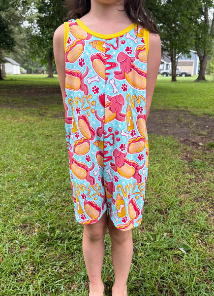 Design Your Own Kids Shorts Sunny Romper