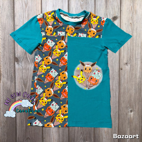 7/8 Poke Ice Cream Tee