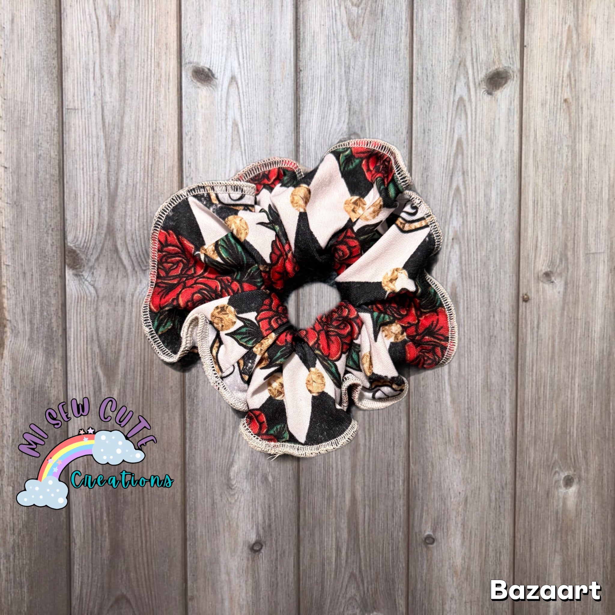 Queen of Hearts Scrunchie