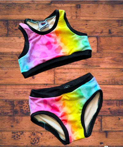 Design Your Own 2 Piece Girls Swimsuit