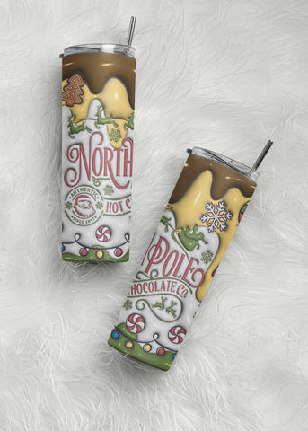 North Pole Hot Chocolate Tumbler