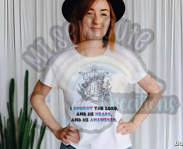 I Sought The Lord Tee