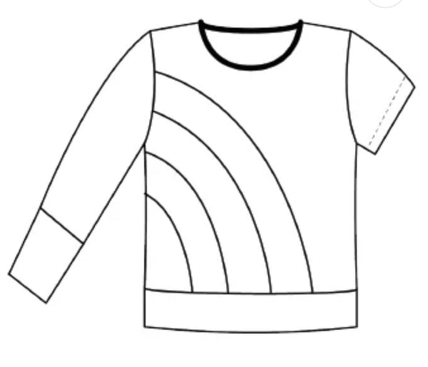 Design Your Own Kids Rainbow Tee