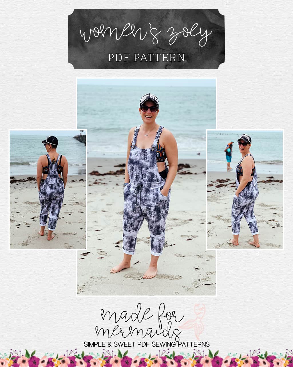 Design Your Own Adult Overall Pants Romper