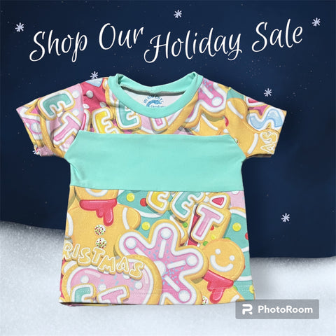 6-9M Christmas Cookies Tee