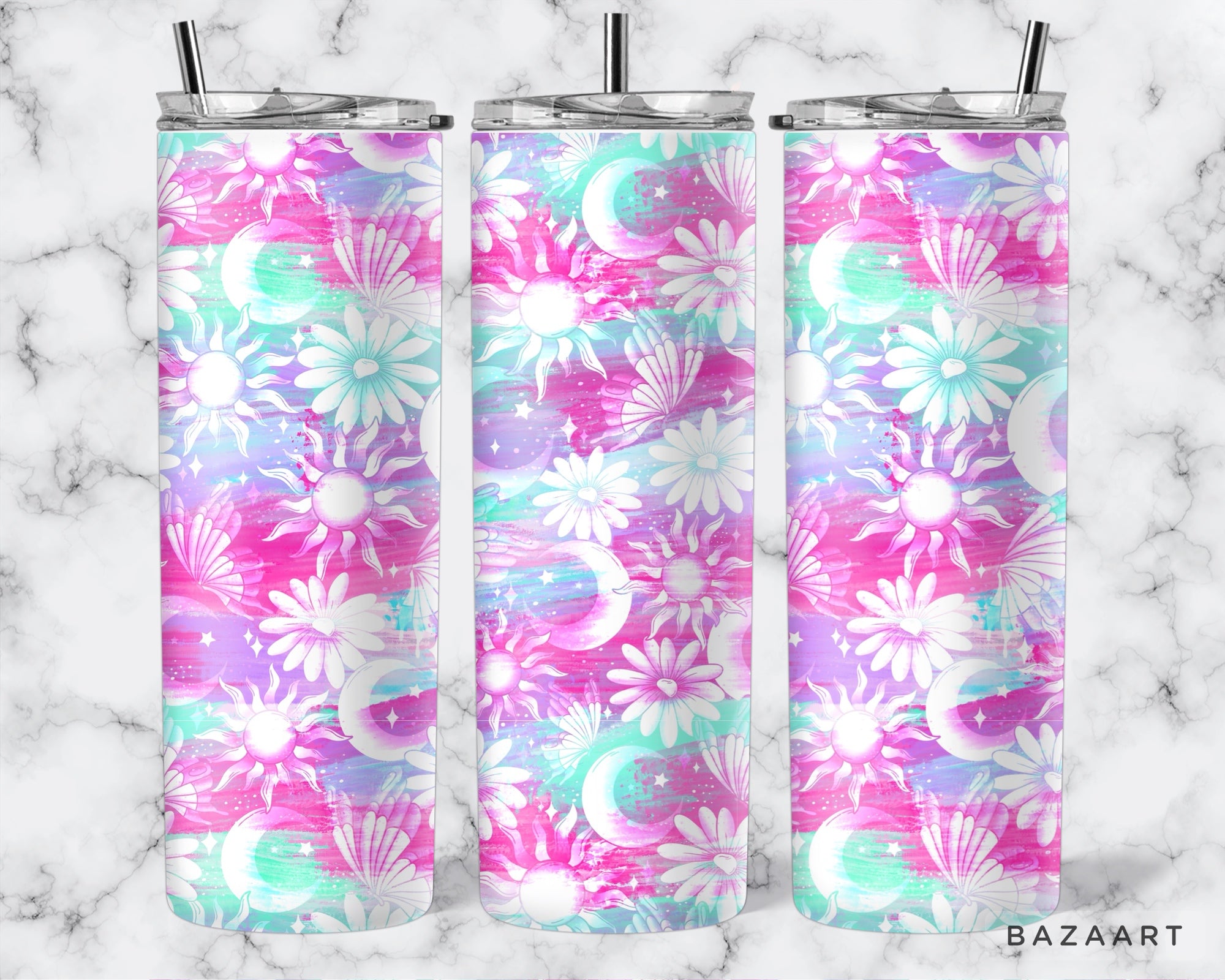 20oz Brushstroke Suns Tumbler