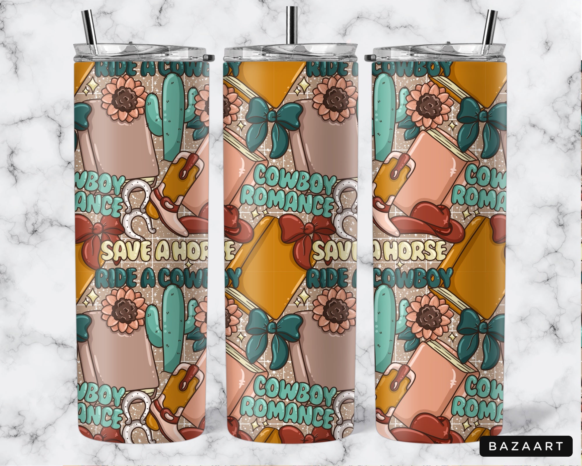 Cowboy Romance Tumbler