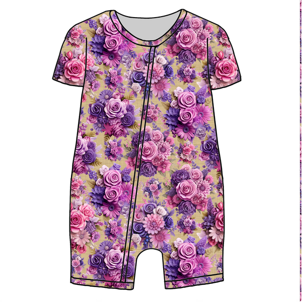 Design Your Own Shorts Zippy Romper