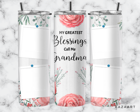 Greatest Blessings Grandma Tumbler