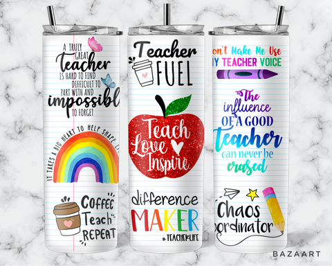 Teacher Life Tumbler