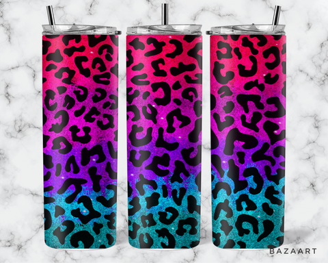 Bright Leopard Tumbler